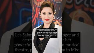BIOGRAPHY OF LEA SALONGA #biography #leasalonga