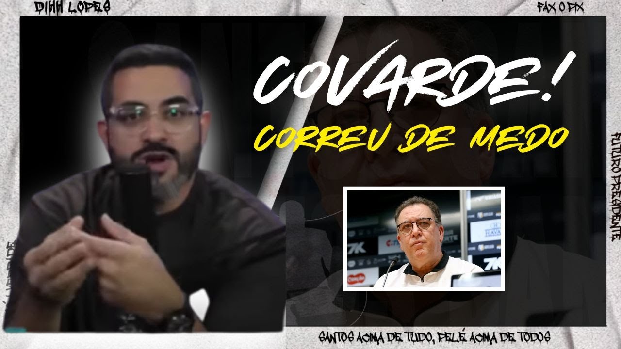 DIHH LOPES MANDA A REAL SOBRE A SAF DO SANTOS!