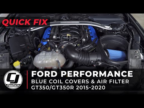 GT350 Engine Dress-Up | Ford Performance Coil Covers and Cold Air Filter