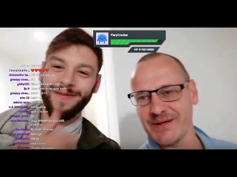 Hampton Brandon meets Bjorn and Tracksuit Andy for the first time