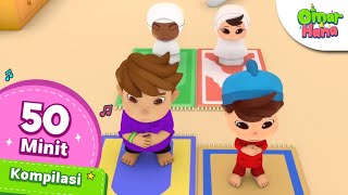 Download lagu Kompilasi Series 50 Menit - Lagu Anak Islami | Omar & Hana mp3