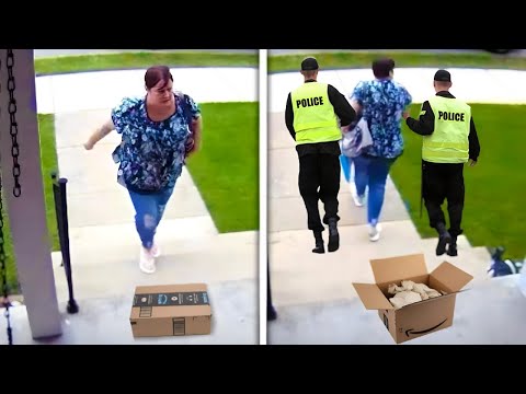 When Package Thieves Get Instant Karma!