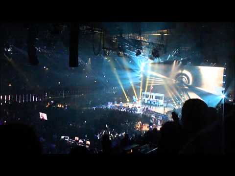 Luke Friend singing 'We Are Young' Live at the X Factor Final Part 1, 14/12/2013