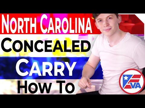 How To Get A Concealed Carry Permit In North Carolina...
