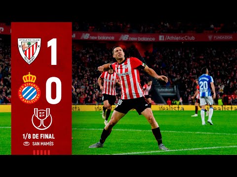 HIGHLIGHTS | Copa 2022/23 1/8 Final | Athletic Club 1-0 RCD Espanyol | RESUMEN – LABURPENA