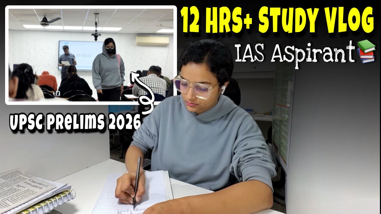 IAS Aspirant Life📚🤯 | Waking Up at 06:00 AM for UPSC Prep.🕊️🔥| My Morning to Night Routine✨| #vlog