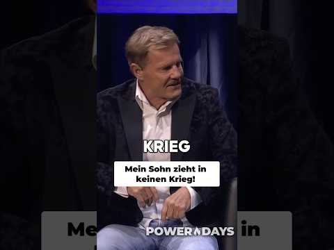 DIETER BOHLEN: „MEIN SOHN zieht in KEINEN KRIEG!“ ❌ #jürgenhöller #dieterbohlen #powerdays #münchen