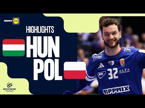 Hungary vs Poland | Highlights | Men's EHF EURO 2026