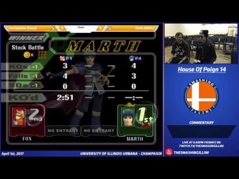 [House of Paign XIV] Flion (Fox) vs. Vro (Marth) SSBM Singles Top 24
