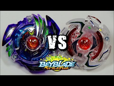 Beyblade Burst BATTLE!! Wild Wyvern I.Y. vs Victory Valkyrie T.U. ベイブレードバースト