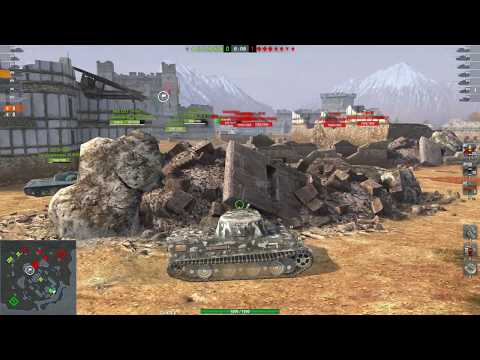 World of Tanks Blitz - Lowe aced