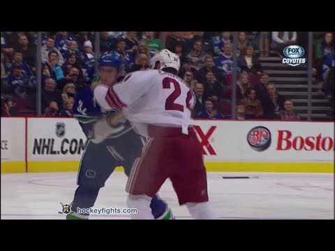 Kyle Chipchura vs Dale Weise Feb 26, 2013