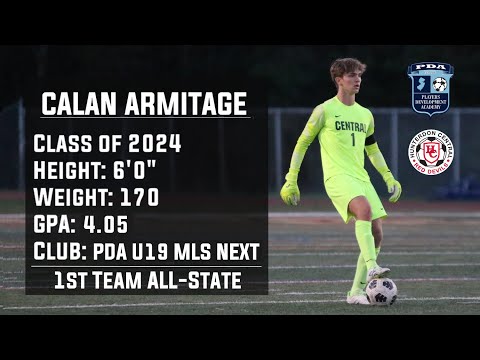 2024 GK - Calan Armitage 2022-2023 - College Goalkeeper Recruiting Video