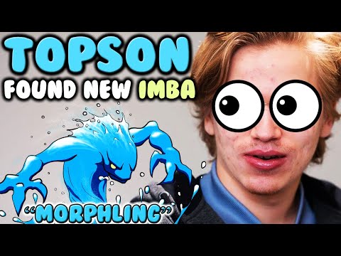 Topson found new IMBA on his MORPHLING - MAX RANGE!!! DOTA 2