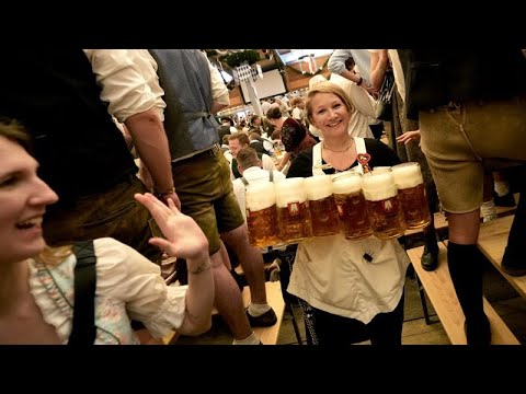 Erst rannten sie - dann floss das Bier: So begann das 188. Oktoberfest
