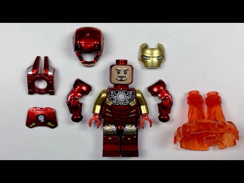LEGO Marvel - Iron Man Mark VII | Unofficial Minifigures 