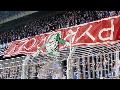 Latające Piro podczas meczu Lech Poznań - Lechia (23.02.2020)