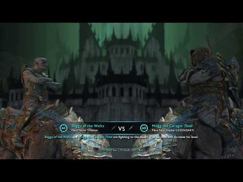 Bagga of he Welts vs Mogg the Caragor Thief