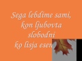 Daniel Kajmakoski - Lisja Esenski - Tekst 