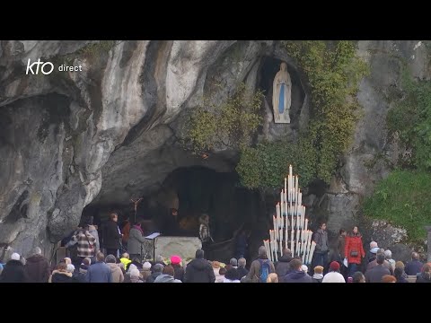 Chapelet du 29 décembre 2023 à Lourdes