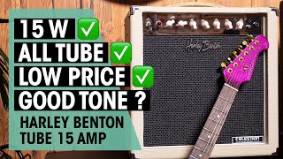 Video thumbnail for Affordable Tube Amp? | Harley Benton Tube 15 | Thomann by Thomann's Guitars & Basses