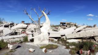 Drone-Video Ruinas de Epecuén