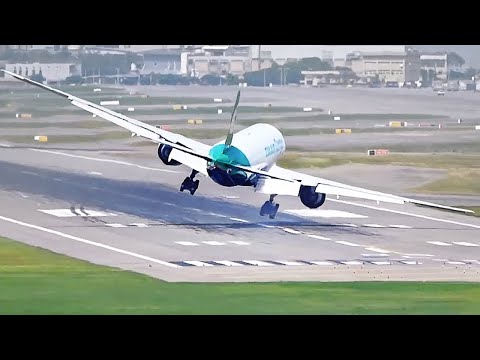 Scariest Crosswind Landings Caught on Camera