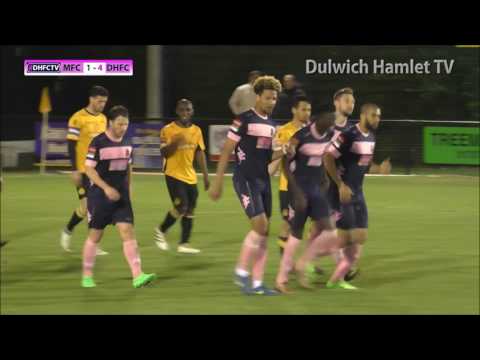 Merstham 1-4 Dulwich Hamlet, Ryman League Premier Division, 11/04/17 | Match Highlights