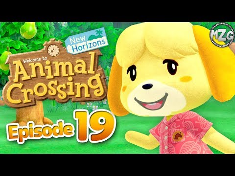 Animal Crossing: New Horizons Gameplay Walkthrough Part 19 - Isabelle! Resident Services Upgraded!