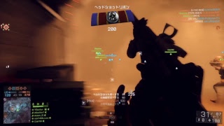 コントローラーに障害のあるキルレ0.5のBF4生放送