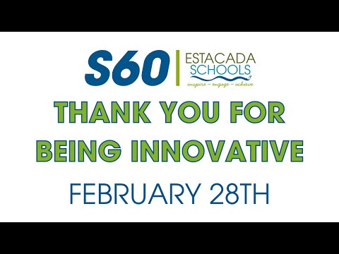 Super 60 Seconds: February 28th - Thank you for being innovative