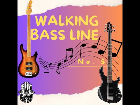 Walking bass line No. 5