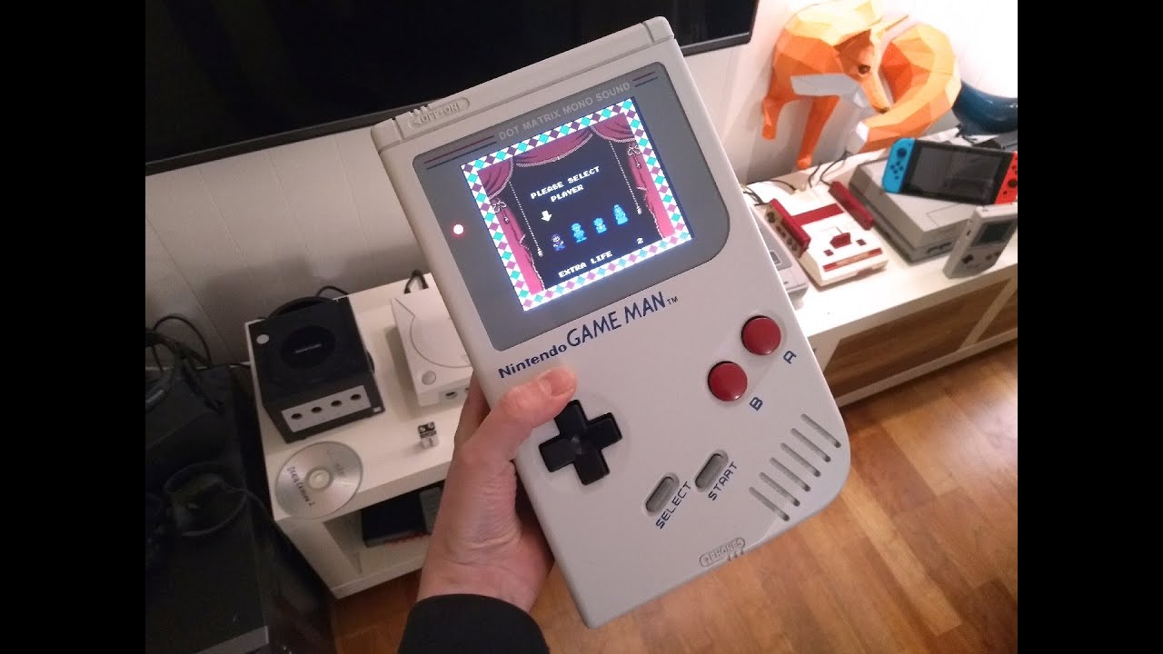 Nintendo GAME MAN. The only one in existence. - YouTube