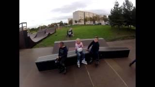 preview picture of video 'Akmenė skatepark life'