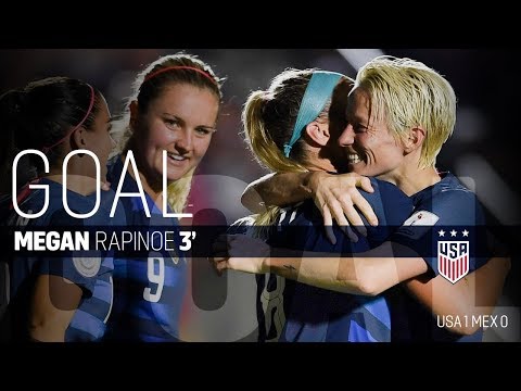 WNT vs. Mexico: Megan Rapinoe First Goal - Oct. 4, 2018
