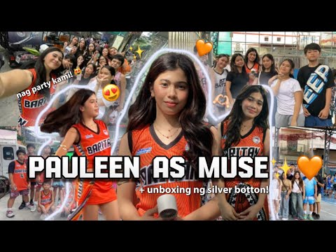 PAULEEN AS MUSE✨🧡 +unboxing ng silver botton! | UMIYAK SYA 🥺 