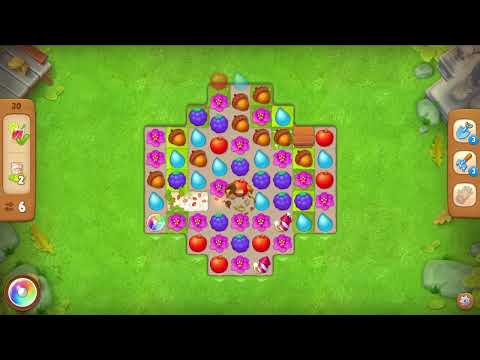 Gardenscapes level 30 No Boosters - 20 Moves 🌱 Gameplay Walkthrough (Android, iOS) Playrix