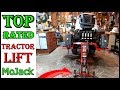 MoJack HDL 500 Lawn Tractor Lift Review  - Must See How Good It Works