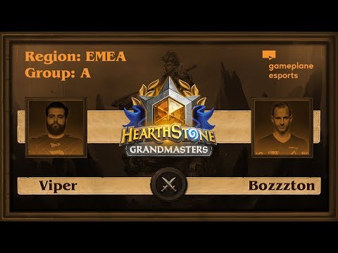 [RU] Viper vs Bozzzton | Неделя 3 День 1 | 2020 Grandmasters Season 1 (1 мая 2020)