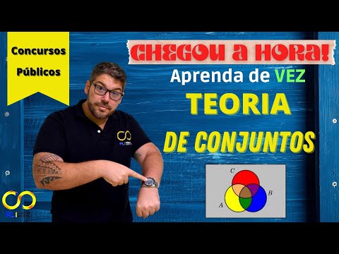 Aprenda de vez TEORIA DE CONJUNTOS!