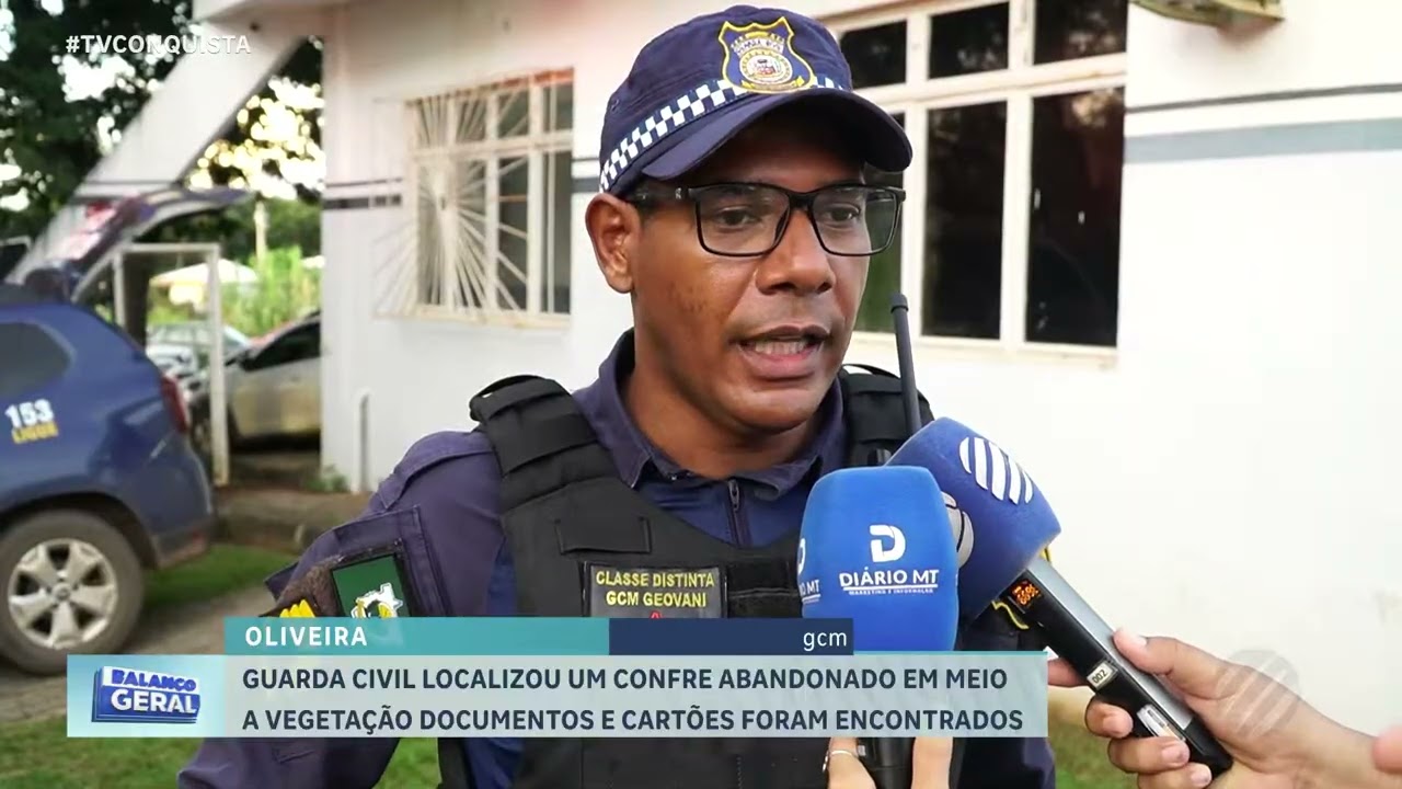 Cofre é encontrado em área de vegetação e mobiliza GCM em Lucas do Rio Verde
