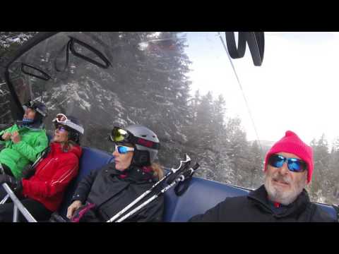 3 retired people and a smurf