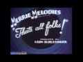 Merrie Melodies 1937 Ending Perfect