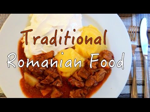 Traditional Romanian Food in Brasov, Romania ๐ท๐ด Dracula Pork, Polenta & Cake at Transilvania ๐ง๐ฐ๐ง๐