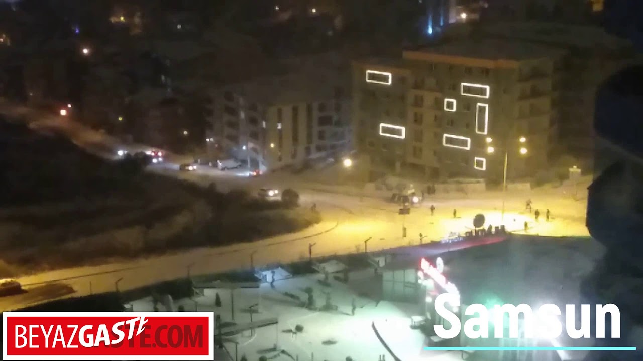 Kar Yağışı Sürücülere Zor Anlar Yaşattı!...