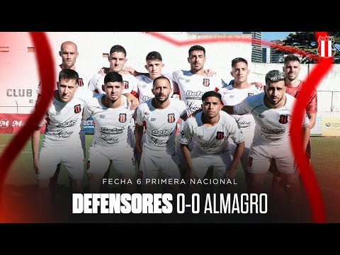 Resumen | Defensores 0-0 Almagro | Fecha 6 Primera Nacional 2024