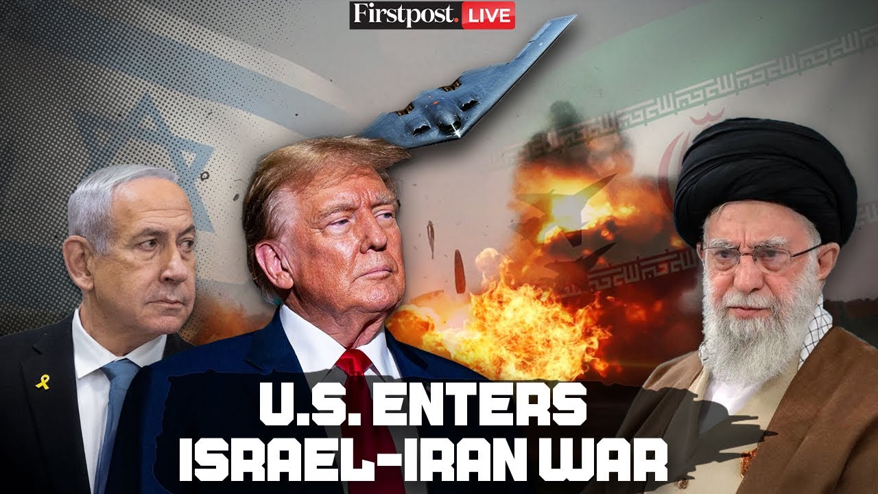 Trump Bombs Iran LIVE: America Hits Three Nuclear Sites in Iran |Trump Bombs Natanz, Fordow, Isfahan
