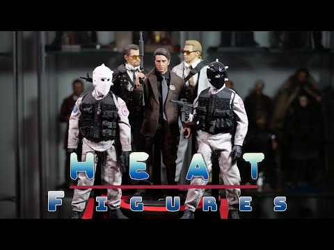 Craftone 1/6 Heat figures | Robert de Niro | Val Kilmer | Al Pacino | Robbery Heat movie hot toys