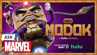 What is M.O.D.O.K.'s dream job? | Ask Marvel Trailer