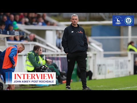 💬 “It’s massive disappointment again” | John Askey post Rochdale
